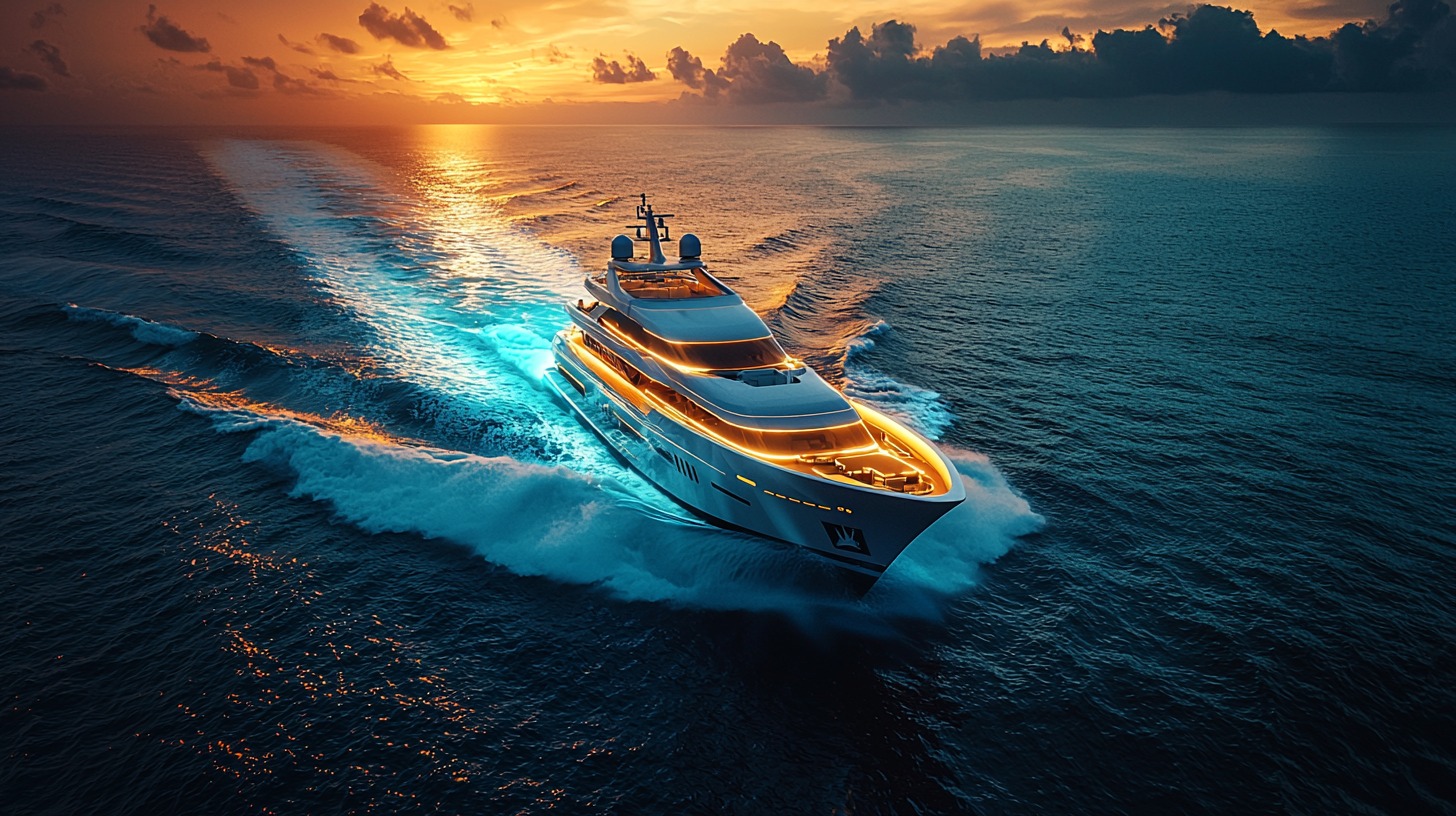 Fully autonomous yacht cruising